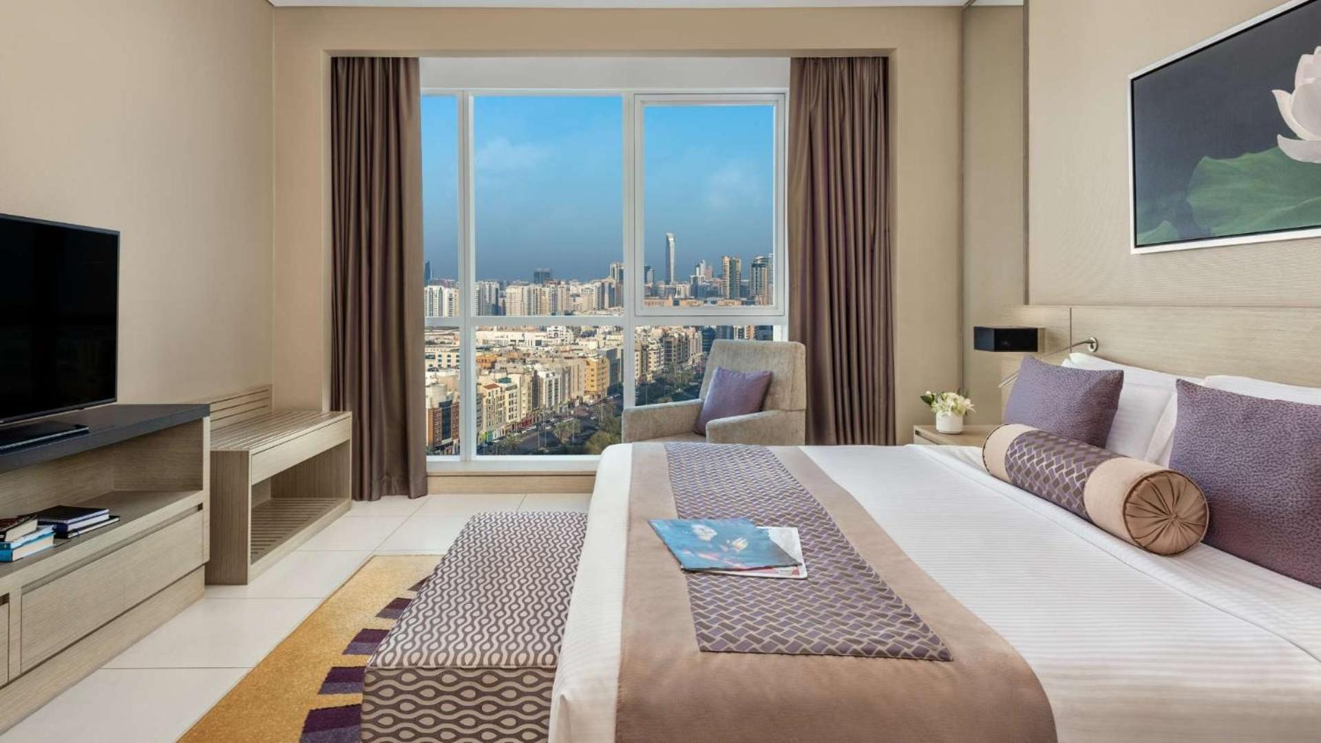 Dusit Thani Abu Dhabi Exterior photo A bedroom at the hotel